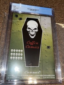 Lady Death Devotions 1, Death From Above Variant, Ltd to 100, CGC Graded 9.8