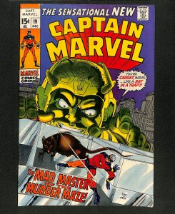 Captain Marvel (1968) #19