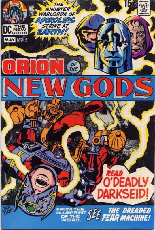 New Gods, The (1st series) #2 VG; DC | low grade comic - save on shipping - deta