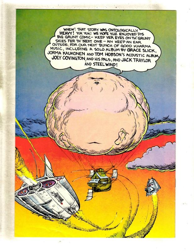 Grunt # 2 VF Underground Comic Book Jumpin' Jack Flesh Comix FM6