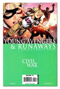 CIVIL WAR: YOUNG AVENGERS & RUNAWAYS #01-04 (2006) JIM CHEUNG | 4 BOOK SET
