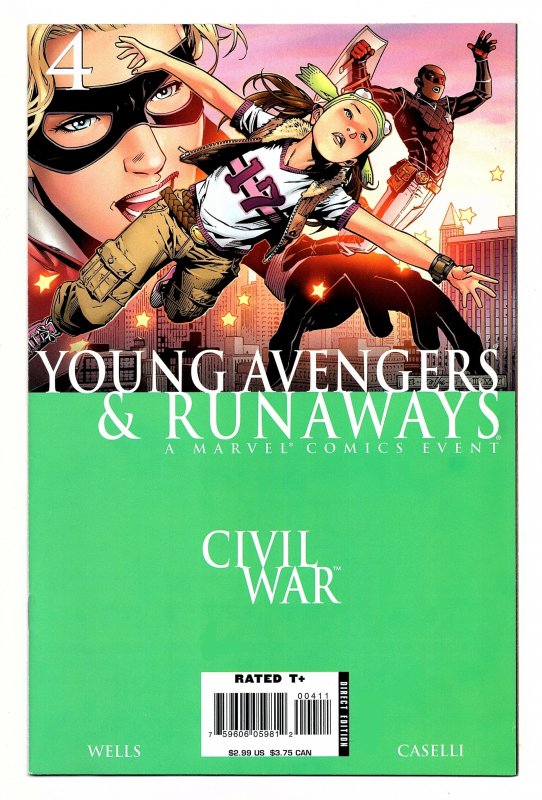 CIVIL WAR: YOUNG AVENGERS & RUNAWAYS #01-04 (2006) JIM CHEUNG | 4 BOOK SET