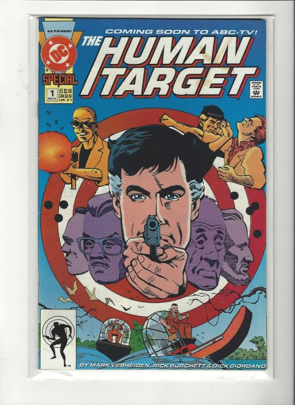 The Human Target Special #1 (1991) One-Shot  VF/NM Marvel 