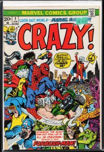 Crazy #1 (1973) Forbush-Man