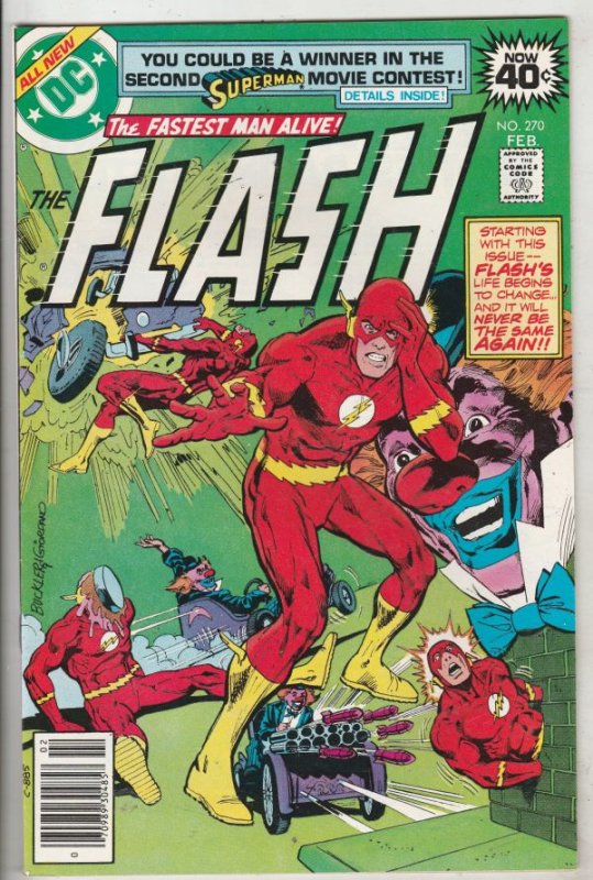 Flash, The #270 (Feb-79) NM- High-Grade Flash