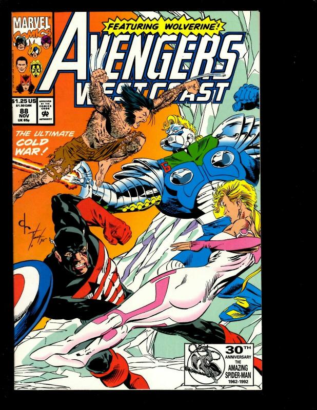 12 West Coast Avengers Marvel Comics # 85 86 87 88 89 90 91 92 93(2) 94 95 GK6