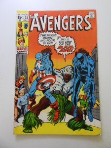 The Avengers #78 (1970) VG- condition moisture damage