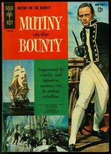 Mutiny On The Bounty #1 1963--GOLD KEY-Marlon BRANDO VG