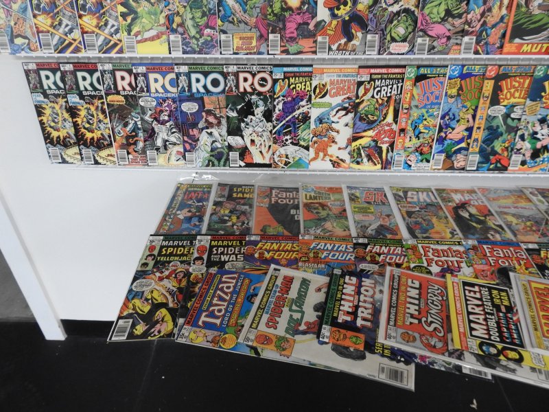 Huge Lot 160+ Comics W/ Defenders, ROM,  Marvel Team-Up, +More! Avg FN Cond!