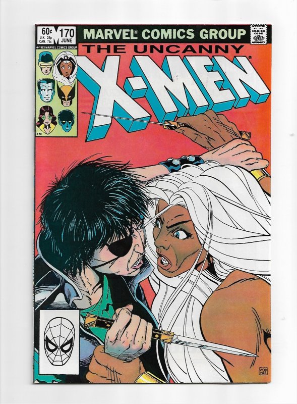 The Uncanny X-Men #170 Direct Edition (1983) VF-NM