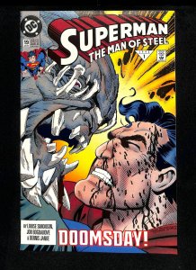 Superman: The Man of Steel #19 Doomsday!