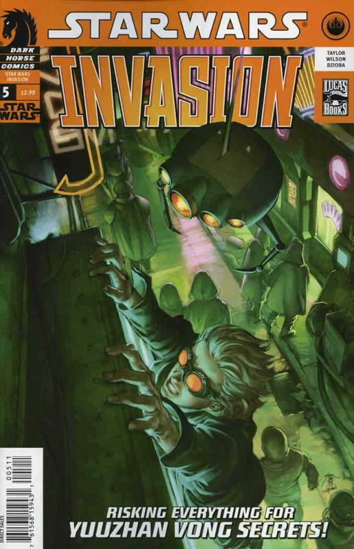 Star Wars: Invasion #5 FN; Dark Horse | save on shipping - details inside