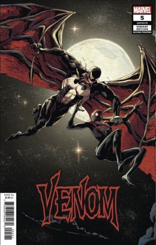 VENOM #05 (2018) RYAN STEGMAN | DONNY CATES | 2ND PRINT | 3RD APP KNULL