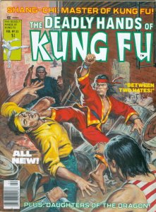 The Deadly Hands of Kung Fu #33 (1977) Last magazine issue of this title.