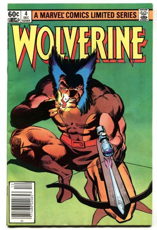 Wolverine Limited Series #4   Marvel comic book 1982 VF