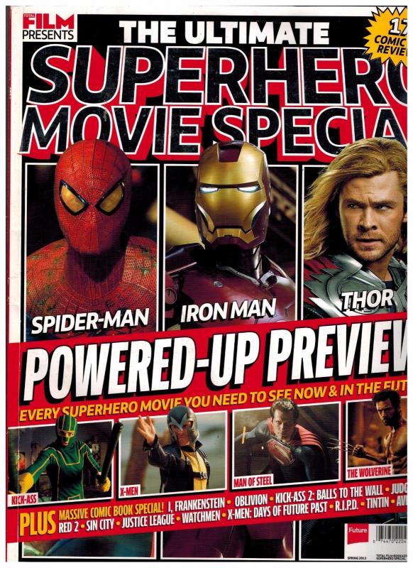 The Ultimate Superhero Movie Special Film Presents Magazine Future Spring 13 S87