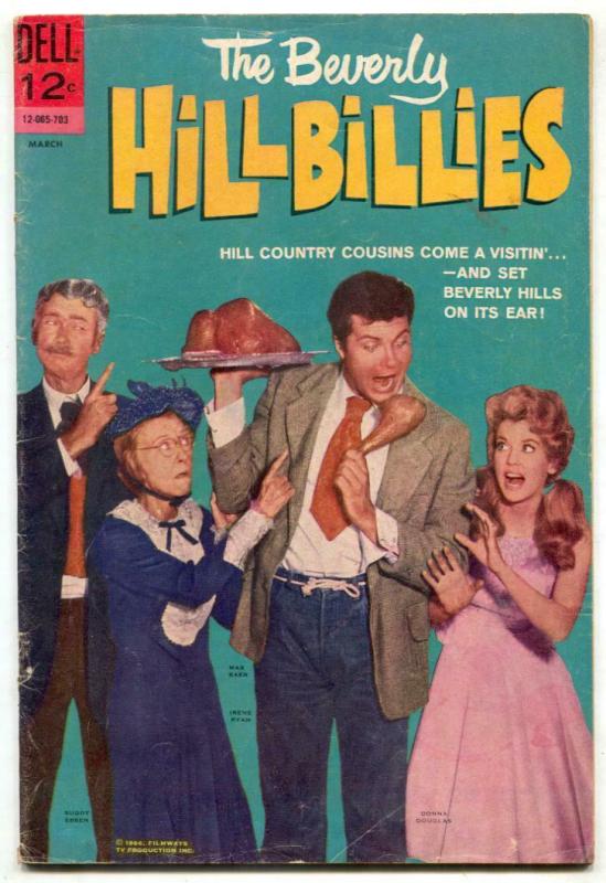 Beverly Hillbillies #12 1967- Dell TV comic VG+ 