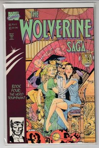 WOLVERINE SAGA (1989 MARVEL) #4 VF/NM A15712