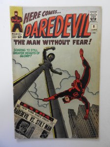 Daredevil #8 (1965) VG Condition! First app of the Stilt-Man! Moisture stain