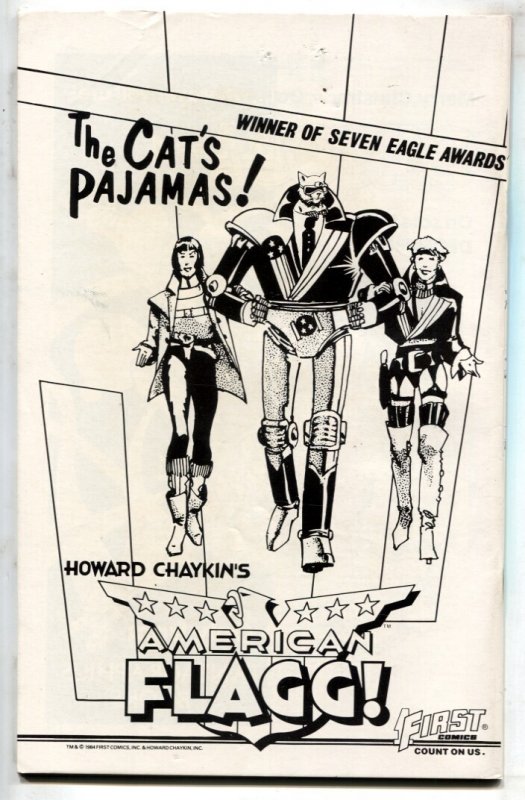 AMAZING HEROES #58 1984 - comics - Alan Moore - Badger - Nexus