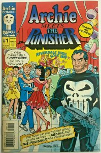 ARCHIE'S MEETS THE PUNISHER#1 VF 1994 MARVEL/ARCHIE COMICS