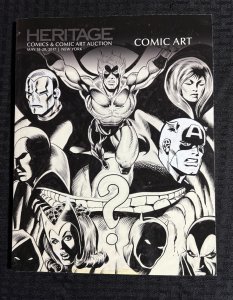 2017 May 18-20 HERITAGE  Comic Art 202pg Auction Catalog VF+ 8.5 Captain Marvel