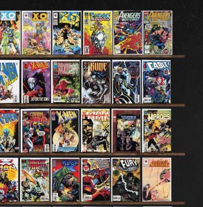 Huge Lot 150+ Comics with Avengers West Coast, West Coast Avengers & More!
