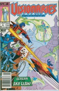 Visionaries #2 Marvel / Star Comics 1988 VF Newsstand Variant