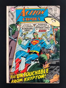 Action Comics #364 (1968) Superman Contracts Virus X