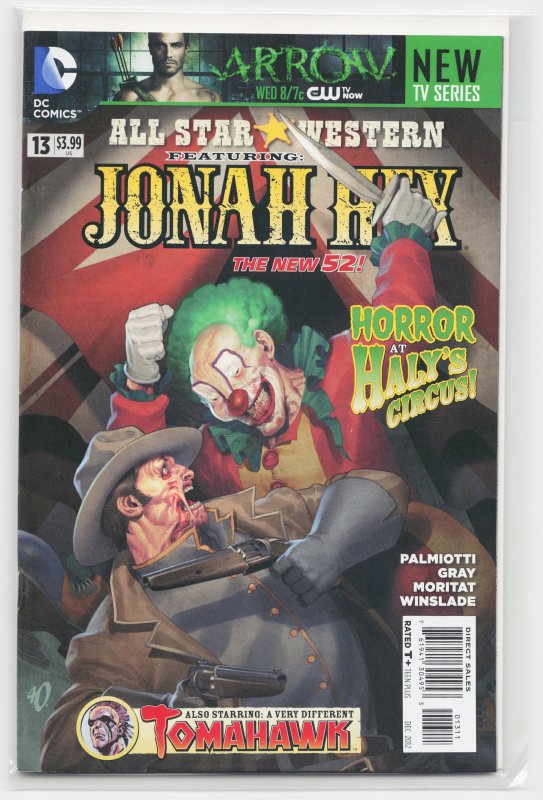 All-Star Western #13 (2012) Jonah Hex