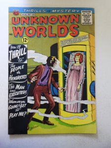 Unknown Worlds #36 (1964) VG- Condition moisture stains