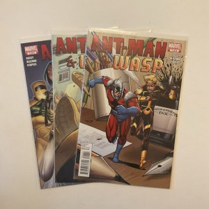Ant-Man And Wasp 1 2 3 Lot Near Mint NM 2010 Marvel