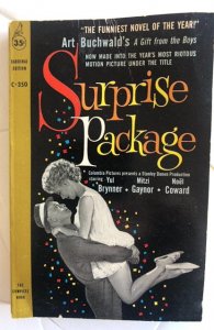 Surprise package film paperback 1958BUCAHWALD see all my great books