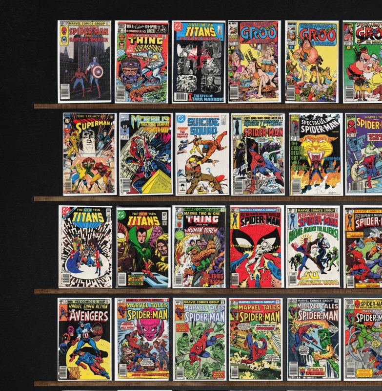 Huge Lot 150+ Comics with Marvel Team Up, Marvel Tales, Iron Man, Turok & More!