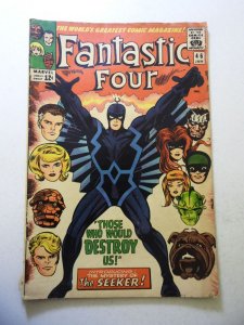 Fantastic Four #46 (1966) 1st Full App of Black Bolt! GD Condition