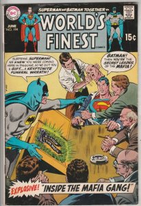 World's Finest #194 (Jun-70) FN+ Mid-High-Grade Superman, Batman