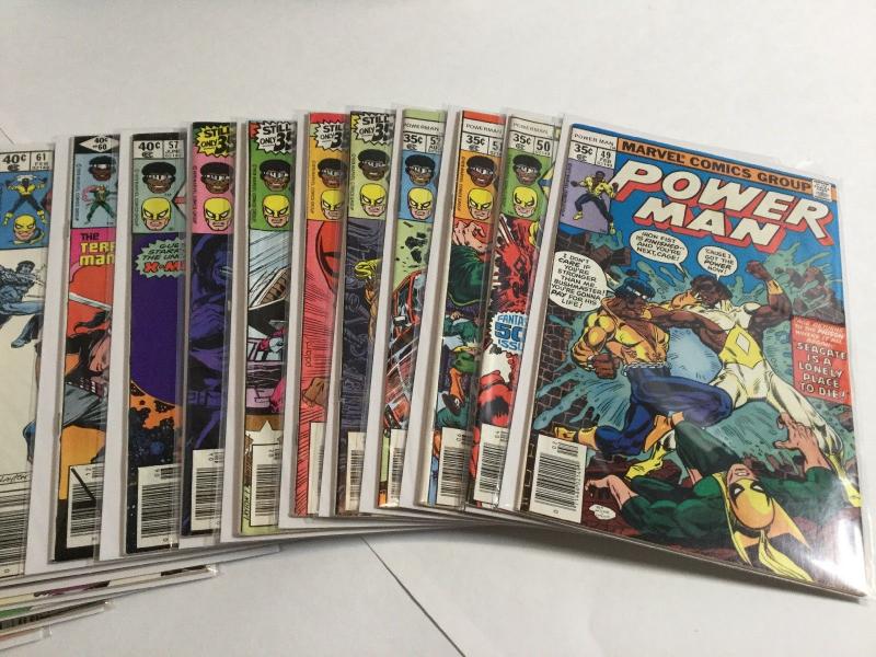 Power Man And Iron Fist 49-57 60 62-69 71-74 76 77 80-96 98 100 Marvel A34