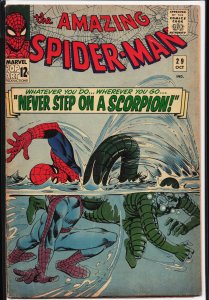 The Amazing Spider-Man #29 (1965) Spider-Man G/VG Condition