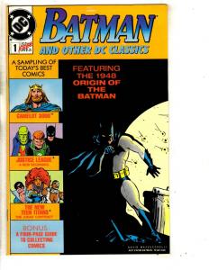 5 DC Comics Batman Movie Special Classics Orpheus 1 + Arsenal 1 Phantom Str CR26