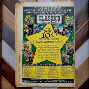1948 Classics Illustrated #52 HOUSE of SEVEN GABLES GD 2.0 HRN-53 10-cent Cover