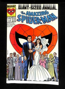 Amazing Spider-Man Annual #21 Wedding of Mary Jane + Peter Parker!