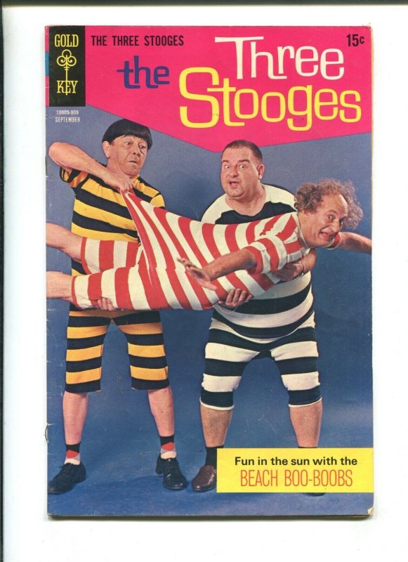 THREE STOOGES #44 - BEACH BOO-BOOBS The Fisherman Collection (6.0) 1969