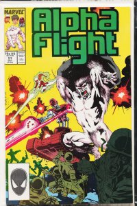 Alpha Flight #51 (1987) Alpha Flight