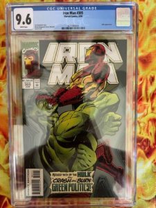 Iron Man #305 (1994) - 1st Hulk Buster Armor! CGC 9.6