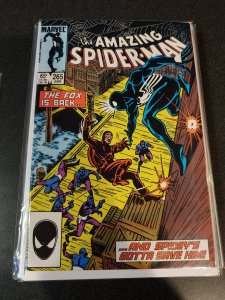 AMAZING SPIDER-MAN 265 COPPER Age FIRST 1st SILVER SABLE HIGH GRADE VF/NM