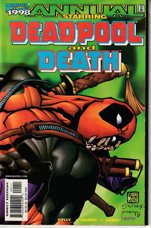 Deadpool(vol. 1) # 0,13,14,15,16,17,18, 21, Annual '98 Deadpool -Cosmic Savior ?