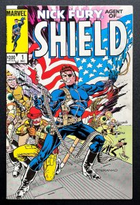 Nick Fury, Agent of SHIELD #1 (1983) wrap around - VF/NM!