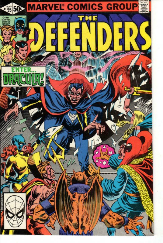 DEFENDERS #95, VF/NM, Dracula, Dr Strange, Valkyrie, 1972 1981, Son of Satan