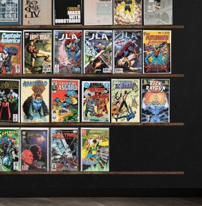 Huge Lot 150+ Comics with Cerebus, Captain America, Superman, The Flash & More!