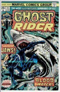 GHOST RIDER #16, VF+, Blood, Shark, Jaws, Movie, 1973, more GR in store